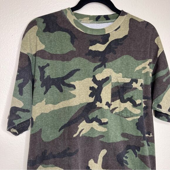 RedHead Camouflage Short Sleeve Crew Neck T Shirts Lot 2 Undershirt Men Medium - Picture 3 of 12